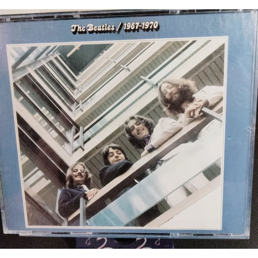The Beatles 1967 1970  Blue Album Taiwanese Box Set 2 CD